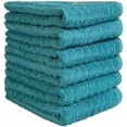 thumbnail image 2 of Premium Kitchen Towels (16”x 28”, 6 Pack) | Cotton Kitchen Hand Towels | Dish Towels | Kitchen Towels | Highly Absorbent Tea Towels Set | Aqua, 2 of 4