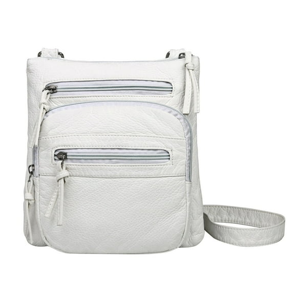Jierger Women Bag Fashion Shoulder Bag Washable Leather Shoulder Bag Casual Shopping Square Bag for Women Shoulder Purses and Handbags for Men Women Outdoor Travel Work