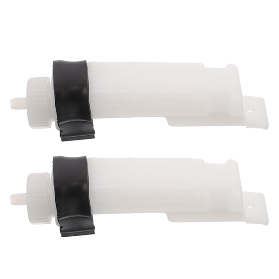 Amosfun Durable Motorcycle Coolant Tank White Efficient Heat Dissipation Offroad