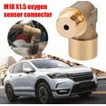thumbnail image 4 of Janrevotw 2 Pcs M18x1.5 02 Plug Extended Car Sensor Angle Extender Spacer 90 Degree, 4 of 10