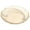Light Brown, variant on Soumake Transparent Fruit Plate Golden Edge Stackable Snacks Serving Platter Unbreakable Round Salad Dessert Dinner Plate Dining Room Supplies