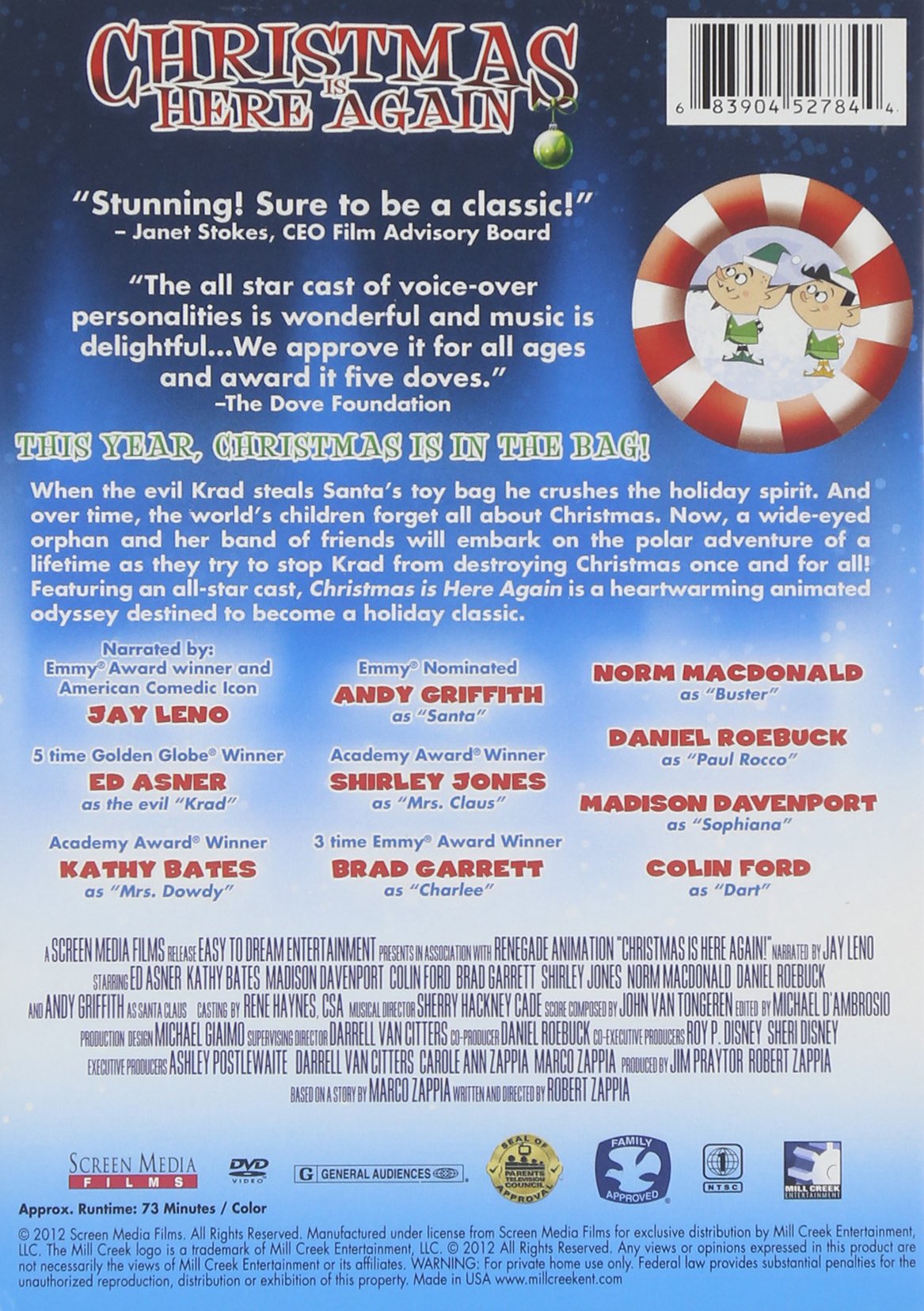 Christmas Is Here Again - Feature Film DVD (DVD) - image 2 of 2