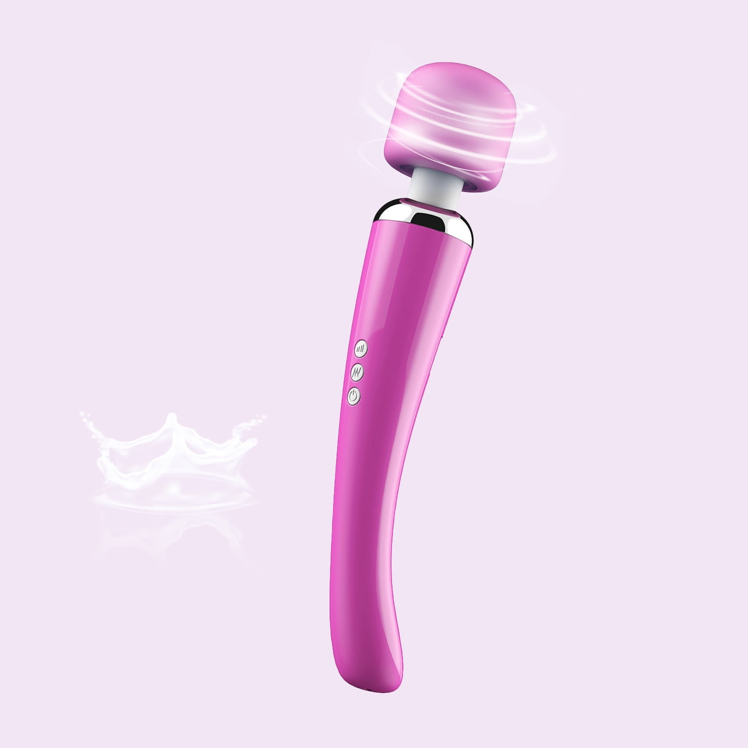 Sex Massager 8 Speeds for Women Adults Sex Toys USB Rechargeable Hand held vibrator for Back Neck Deep Massage Shoulder Relaxer Foot Muscle Sports Recovery Home