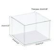 thumbnail image 2 of Uxcell Display Case Acrylic Box Assemble Dustproof Box Showcase for Collectibles, Craft 11.8x11.8x11.8inch, 2 of 6
