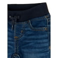 thumbnail image 3 of Wonder Nation Toddler Boy's Knit Denim Jeans, Sizes 12M-5T, 3 of 3