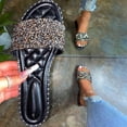 thumbnail image 1 of Mujeres Glitter Bling Fancy Slide Flat Low Wedge Casual Moda Sandalias Zapatos Wmkox8yii hj789, 1 of 5