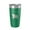 Green, variant on Dewart Lake Map Tumbler Travel Mug Insulated Laser Engraved Coffee Cup Indiana 20 oz Navy Blue
