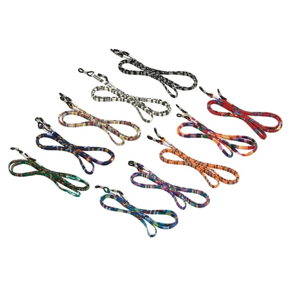 Uxcell Eyeglass Eye Glasses String Holder Men Women Sunglasses Retainer 10 Colors 10 Pack