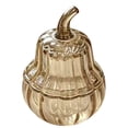 thumbnail image 2 of Cute Pumpkin Glass Storage Canister with Airtight Lid, Halloween Decorative Candy Jar, Multi-purpose Food Storage Box for Living Room Tray Farmhouse Home Decor, 2 of 9