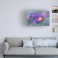 thumbnail image 3 of Gillian Hunt 'Gold And Purple in the Mist II' Canvas Art, 3 of 3