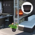 thumbnail image 4 of 1 Set Garden Plastic Plant Pot Succulent Planter with Saucer, 4 of 8