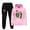 Pink, variant on Christmas 67 Shirts And Pants Outfit Set For Kids Six Seven Meme Print Kids Hoodie And Pants For Boys Outfit Warm Tracksuit Playwear 2 Piece With Cozy Pullover And Joggers For Toddler And Youth