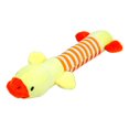 thumbnail image 1 of Juguete de peluche con forma de elefante a rayas para perros y cachorros, 1 of 2