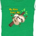 thumbnail image 4 of Inktastic My Nana Loves Me Boys or Girls Baby Bodysuit, 4 of 5