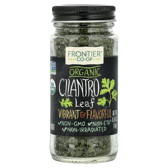 Frontier Co-op Organic Cut & Sifted Cilantro Leaf 0.56 oz.