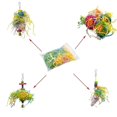 thumbnail image 5 of 5 Pack Shred Paper for Bird Foraging Shredder Toy for Conure African for Grey, 5 of 5