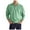 Green, variant on Kureaily Mens Long Sleeve Shirt Classic Button Basic Solid Color Designed Collared Shirt Fashion Casual Shirts