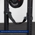 thumbnail image 5 of Titan Fitness X-3 Series Safety Straps, Fits 24" Depth X-3 Series Bolt-Down Power Rack, Rated 5,000 LB Per Strap, 5 of 9