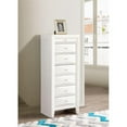 thumbnail image 2 of Maklaine Contemporary Engineered Wood 7 Drawer Lingerie Chest in White, 2 of 7