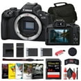 thumbnail image 1 of Canon EOS R50 Mirrorless Camera (Black) (5811C002) + 64GB Memory Card + Corel Photo Software + Bag + LPE17 Battery + Card Reader + Flex Tripod + Memory Wallet + Cleaning Kit (International Model), 1 of 8
