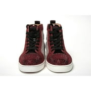 Christian Louboutin Smoky Version Louis P Strass Flat Shoes/EU41.5/US8.5/Multicolor