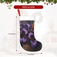 thumbnail image 3 of Cauagu Ornate Purple Floral Vase for Christmas Stockings,1-Pack Large Xmas Stocking Holiday and Farmhouse Stocking Fit for Christmas Holiday Party Decoration(17.7*11 Inch), 3 of 7