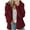 A3-Wine, variant on Womens Winter Fleece Fleece Zipper Jacket Coat Loose Long Sleeve Outwear