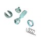 thumbnail image 3 of Speravity 5 unids/set 1U0837167 Kit de reparación de cerradura de puerta izquierda derecha de hierro plateado reemplazo para cilindro de cerradura de Vehículos, repuestos y accesorios Mis Speravity CZ8694-00B, 3 of 6