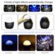 thumbnail image 5 of Bewildely Lámpara de proyección de estrella y luna, luces LED románticas con patrones, decoración giratoria para el hogar, luz nocturna, Iluminación y accesorios, 5 of 6