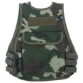 thumbnail image 4 of Chaleco de camuflaje para niños,Chaleco de camuflaje para niños con chaleco ajustable para niños Chaleco de combate para niños Rendimiento sólido, 4 of 8