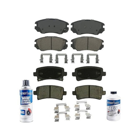Brake Pad Set - Compatible with 2011 Saab 9-5
