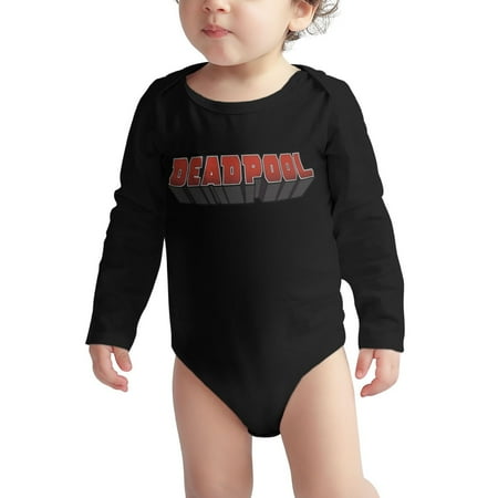 

Deadpool Unisex Baby Boy Girl Clothes Infant Oversized Bubble Romper Toddler Baby Plain Long Sleeve Crawler 2 Years
