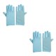 thumbnail image 2 of Naiovety Guantes de LICRA para mujer, ropa de mano, elástico, corto, Multicolor, acogedor, ropa de Cosplay, adornos para conducir leche, Type2 NO2, 2 of 6