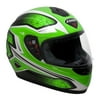 ZOAN 223-151 Thunder Youth M/c Helmet - Green - Med