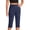 Navy, variant on HAJWOH Capris for Seniors Women High Waist Stretch Womens Golf Pants Summer with Pockets Work Casual 2026