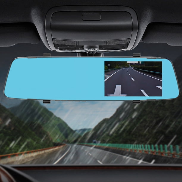 Nueva Cámara de Tablero con Espejo Retrovisor de 4,5 Pulgadas, Alta Definición 1080P, Lentes Frontales y Traseras, Imágenes En Reversa y Núcleo Inteligente para Mayor Estabilidad.