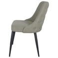thumbnail image 6 of Cosmo Upholstered Dining Side Chair Light Grey (Set of 2), 6 of 12