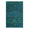 thumbnail image 3 of Unique Loom Calypso Collection Area Rug - Mento (4' x 6' Rectangle Navy Blue/Blue), 3 of 7