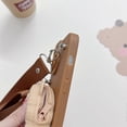 thumbnail image 4 of Wallet Case for iPhone 15 Pro Max Case Funny Phone Case Cute iPhone Case Creative Bear Burger with Lanyard Coin Purse Soft Rubber Bumper Shockproof Co, 4 of 4