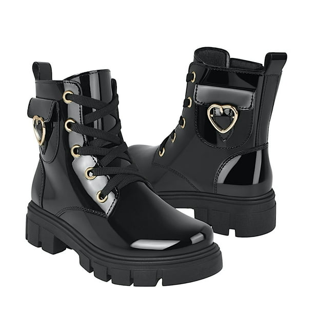 BOTINES NIÑA STYLO 17415 CHAROL NEGRO 18-21