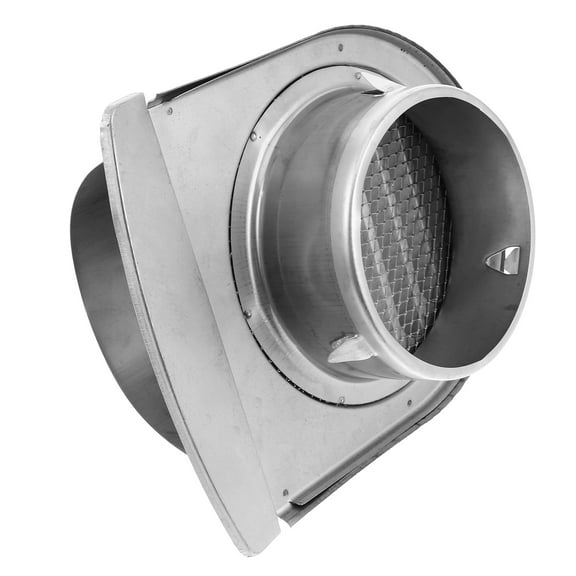 WORGEOUS Exhaust Air Vent Cover Stainless Steel Air Outlet Vents Round Vents Dryer Vent Cover Ducting Air Ventilation Grille Wall Vent Cover For Bathroom Vent Office Home Indoor Outdoor