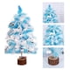 thumbnail image 4 of Navidad De Plumas Artificiales Con Luces De Hadas Led Mini Árbol De Navidad Iluminado Para Decoración Navideña Methold HA042009-02, 4 of 6