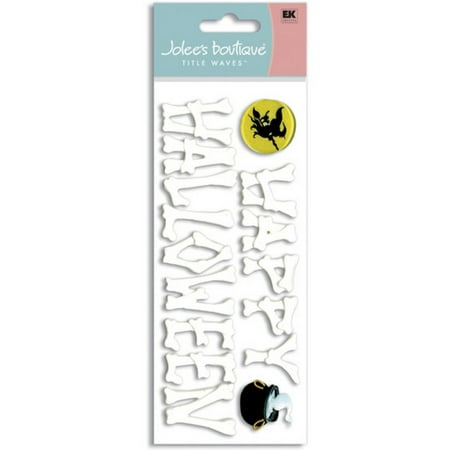 Jolee's Boutique Title Wave Stickers - Happy Halloween, Includes 1 sticker sheet By EK Success
