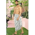 thumbnail image 4 of HAPPY BAY Men's Swimwear Cover Up Samoan Beachwear Summer Long Wrap Casual Vacation Lava Lava for Men Sarongs Cover-Up One Size Black Boat, 4 of 4