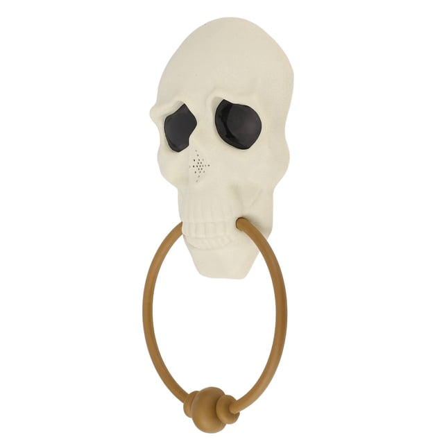 Tuerta de Miedo, Cabezal de Calavera de Estilo Halloween Duración Duradera PVC Batería de batería para Halloween