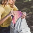 thumbnail image 5 of FORMRS 13-13.3 inch Laptop Sleeve Case Soft Carrying Quilted Computer Bag Cover, Pixel Floating Hearts, 5 of 7