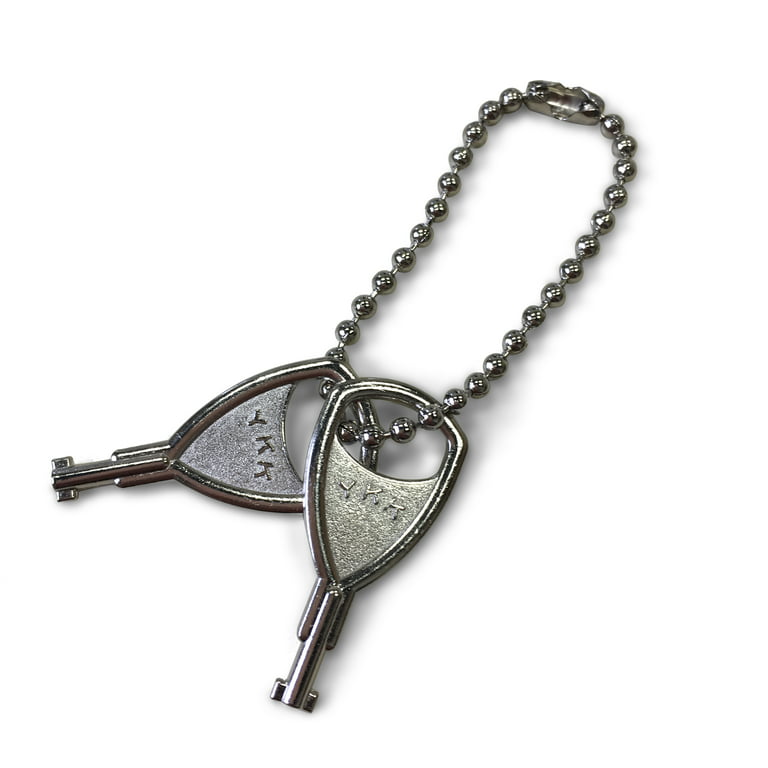 YKK #5C Nylon Coil Zipper Key Lock Slider Locking Zipper Pull 