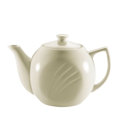 

Garden State Teapot 15 Oz. 6-1/2 W X 3-3/4 L X 4-1/4 H Porcelain White 8 packs