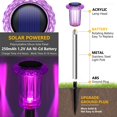 thumbnail image 2 of Luces solares para caminos Gorrzai, paquete de 10 unidades, impermeables, para Halloween, 2 of 9