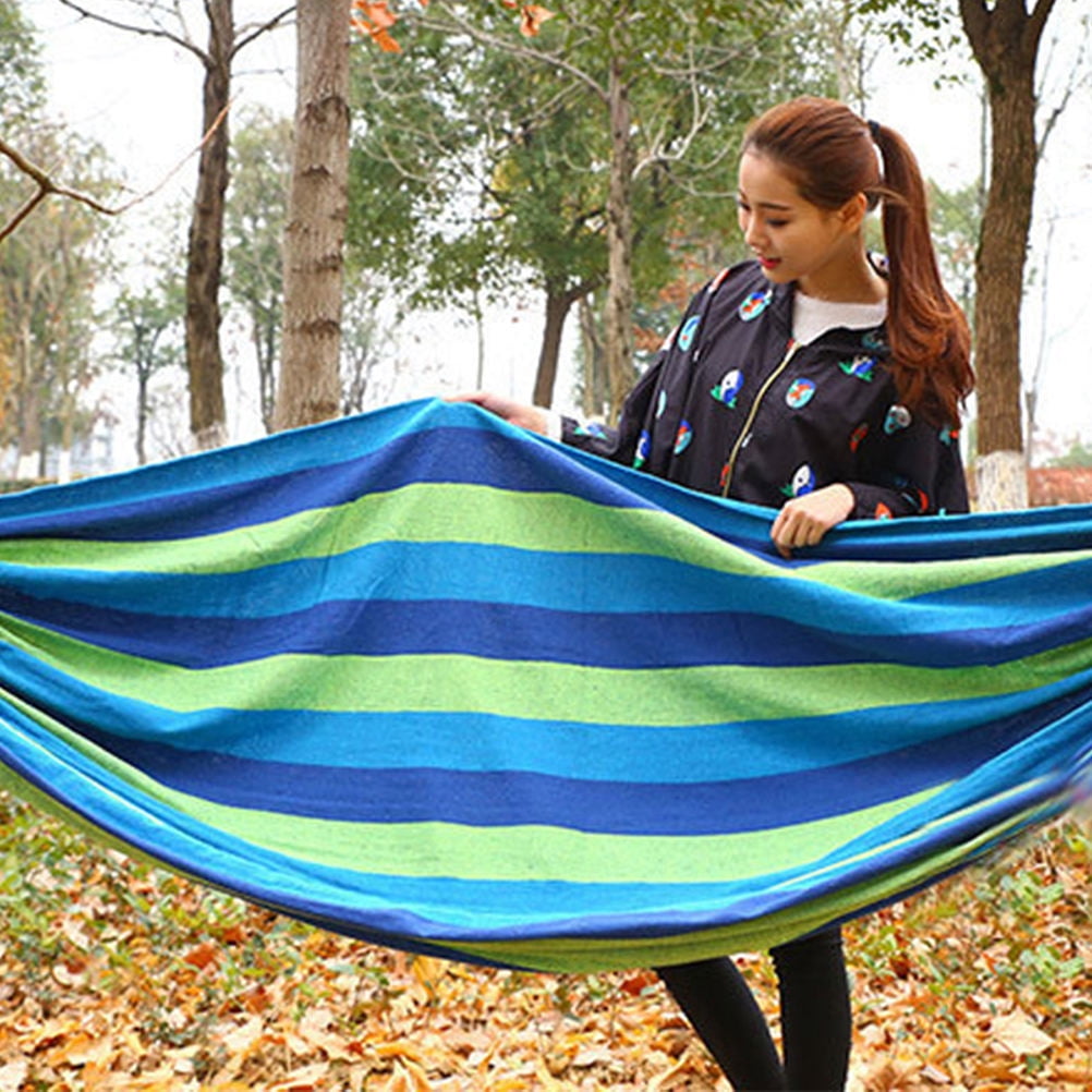 COSMOBETTY Sturdy Hammock for Camping and Outdoor Activities 1Pack 11.8x59in